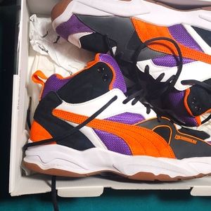Preowned Mens Puma x The Hundreds Performer Mid sneakers - US mens 10.5